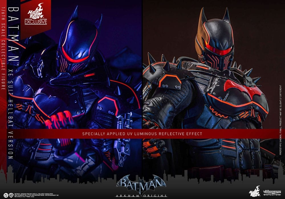 Batman (XE Suit Hellbat) by Hot Toys - Batman: Arkham Origins 1/6 scale action figure - VGM73