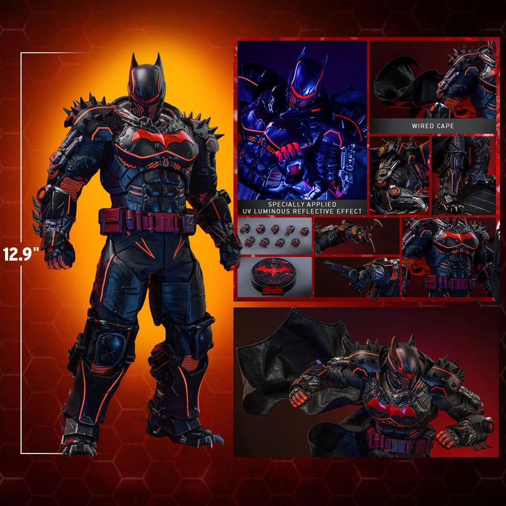 Batman (XE Suit Hellbat) by Hot Toys - Batman: Arkham Origins 1/6 scale action figure - VGM73