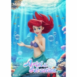 Ariel and Sebastian Master Craft van Beast Kingdom - The Little Mermaid 42 cm standbeeld - MC-103