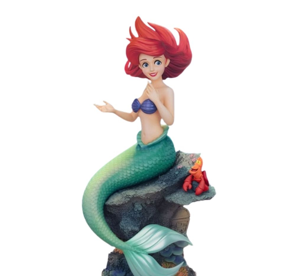 Ariel et Sébastien Master Craft par Beast Kingdom - statue La Petite Sirène de 42 cm - MC-103
