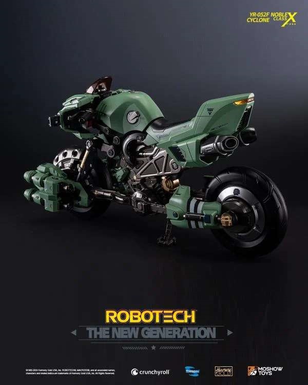 YR-052F transformable cyclone by Toynami - Robotech New Generation 25 cm action figure
