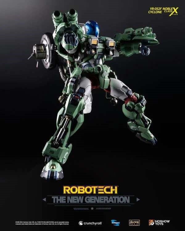 YR-052F transformable cyclone par Toynami - figurine Robotech New Generation de 25 cm
