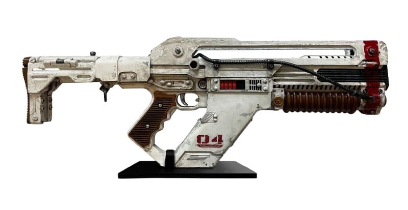 Pulse Rifle (Weathered Edition) by Hollywood Collectibles Group - Alien: Romulus 1/1 scale replica