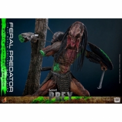 Feral Predator (Battle Damaged) van Hot Toys - Prey 1/6 schaal actiefiguur - TMS173