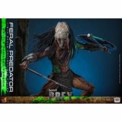 Feral Predator (Battle Damaged) par Hot Toys - figurine 1/6 Prey de 37 cm - TMS173