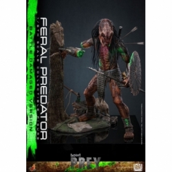 Feral Predator (Battle Damaged) van Hot Toys - Prey 1/6 schaal actiefiguur - TMS173