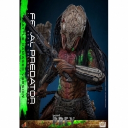 Feral Predator (Battle Damaged) van Hot Toys - Prey 1/6 schaal actiefiguur - TMS173
