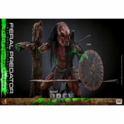 Feral Predator (Battle Damaged) van Hot Toys - Prey 1/6 schaal actiefiguur - TMS173