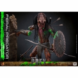 Feral Predator (Battle Damaged) van Hot Toys - Prey 1/6 schaal actiefiguur - TMS173