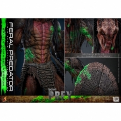 Feral Predator (Battle Damaged) par Hot Toys - figurine 1/6 Prey de 37 cm - TMS173