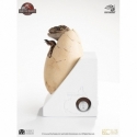 White Queen Hatching Egg by Elite Creature Collectibles - Jurassic Park 3 1/1 scale figure