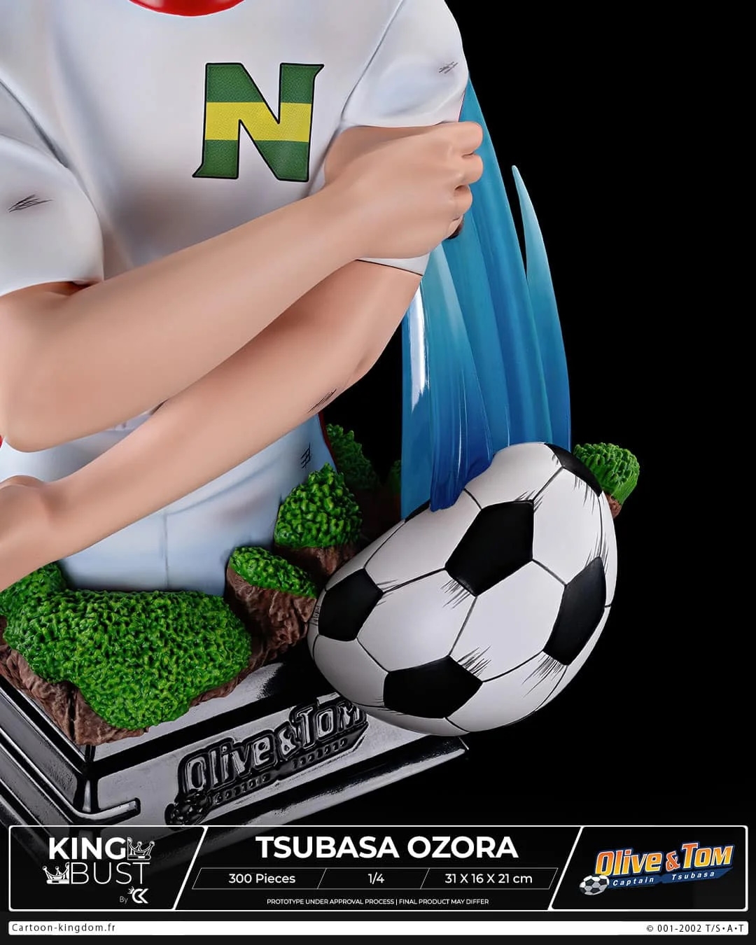 Olivier Atton King Bust par Cartoon Kingdom - buste 1/4 Olive et Tom (Captain Tsubasa) de 33 cm