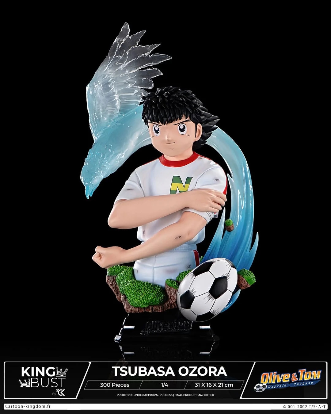 Olivier Atton King Bust par Cartoon Kingdom - buste 1/4 Olive et Tom (Captain Tsubasa) de 33 cm