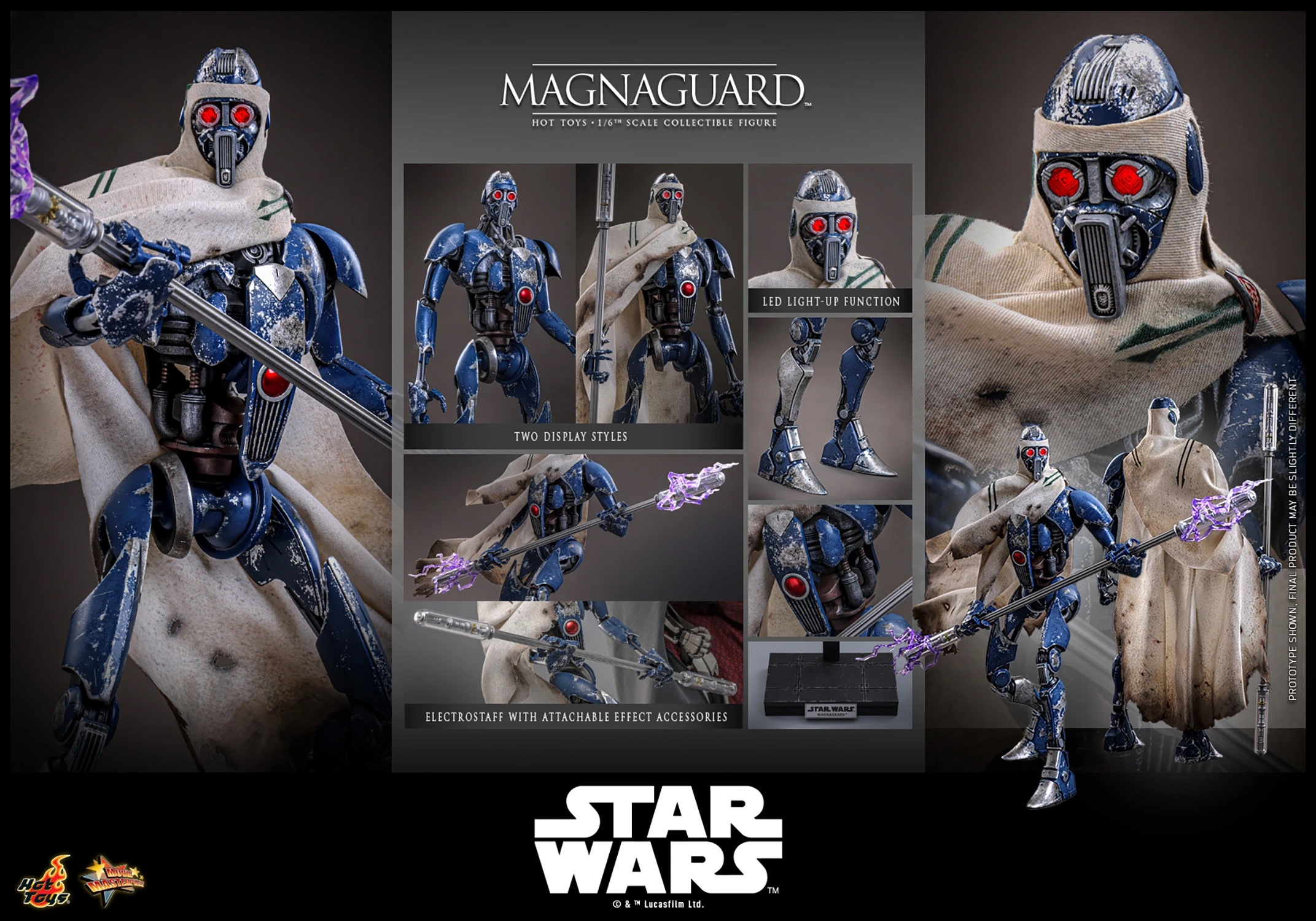 Magnaguard by Hot Toys - Star Wars Episode III: Revenge Of The Sith 1/6 scale action figure - MMS856