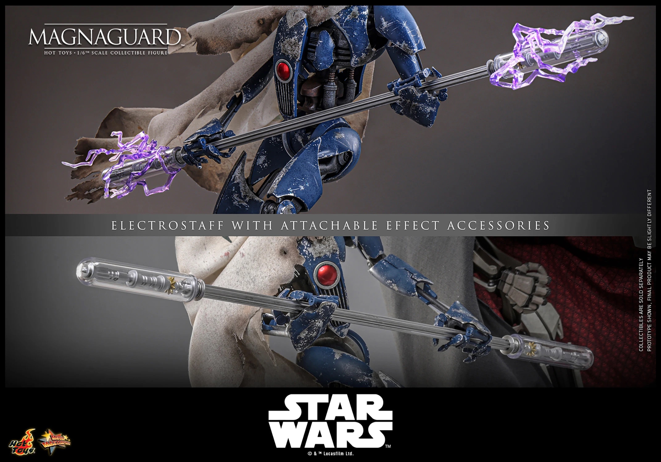 Magnaguard par Hot Toys - figurine 1/6 Star Wars Episode III : La Revanche Des Sith de 34 cm - MMS856