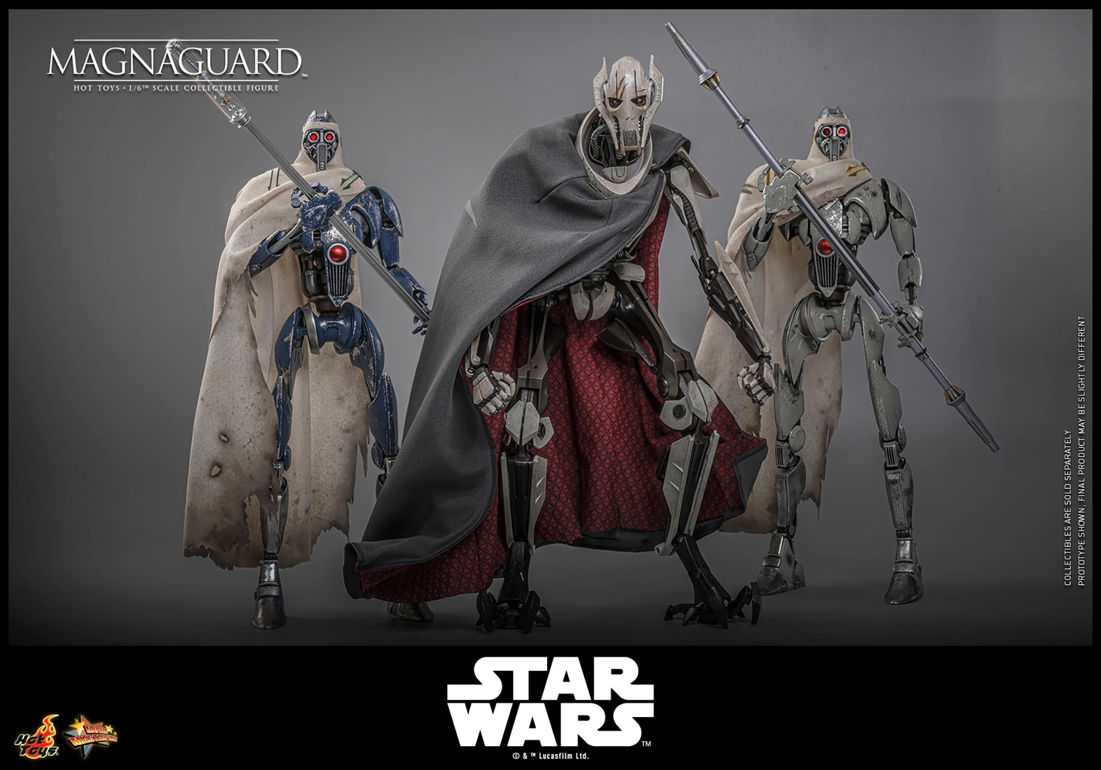 Magnaguard par Hot Toys - figurine 1/6 Star Wars Episode III : La Revanche Des Sith de 34 cm - MMS856