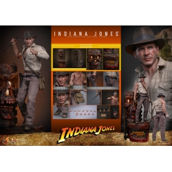 Indiana Jones by Hot Toys Deluxe version - MMS861 - Indiana Jones and the temple of doom 1/6 scale action figure