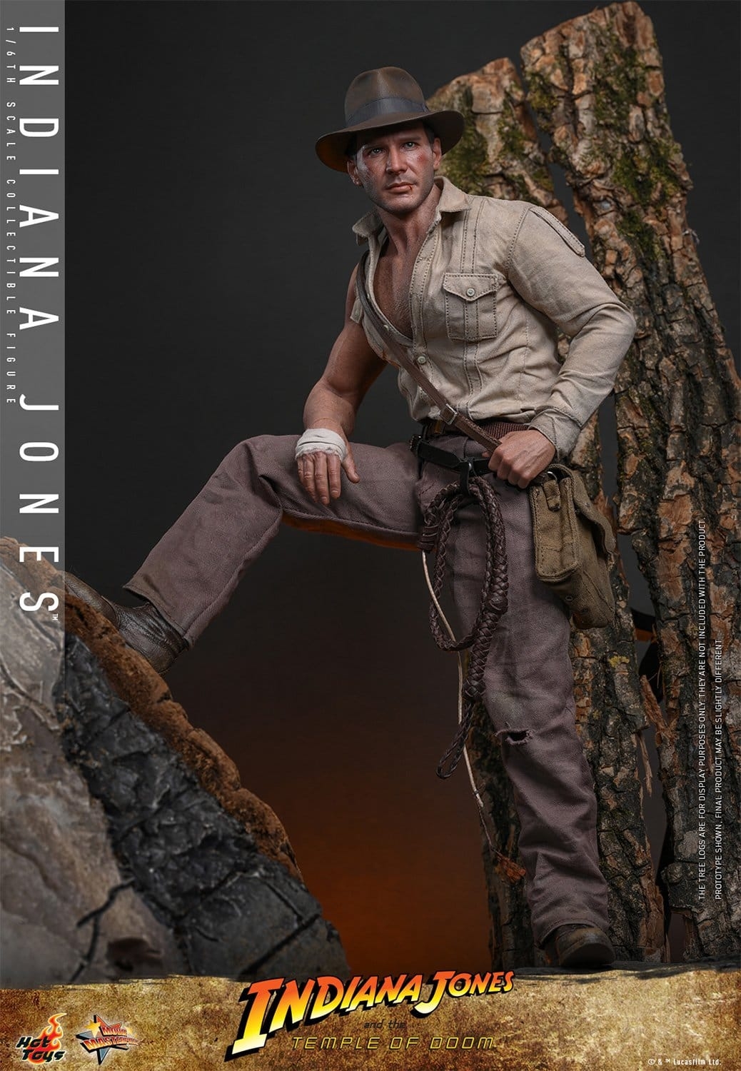 Indiana Jones by Hot Toys Collector version - MMS860 - Indiana Jones and the temple of doom 1/6 scale action figure