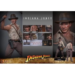 Indiana Jones Collector par Hot Toys - MMS860 - figurine 1/6 Indiana Jones et le temple maudit de 30 cm
