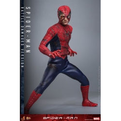 Spider-Man (Battle Damaged) par Hot Toys - figurine 1/6 de 30 cm - MMS859