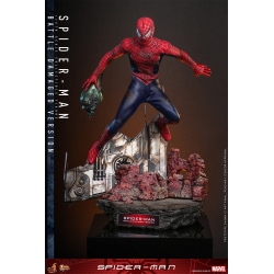 Spider-Man (Battle Damaged) by Hot Toys - MMS859 - Spider-Man 1/6 scale action figure