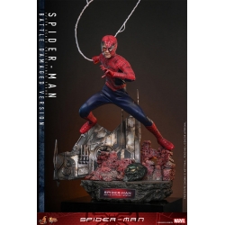 Spider-Man (Battle Damaged) by Hot Toys - MMS859 - Spider-Man 1/6 scale action figure