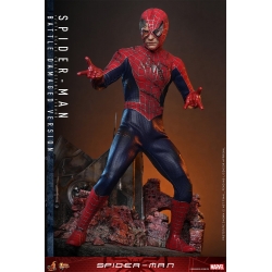 Spider-Man (Battle Damaged) by Hot Toys - MMS859 - Spider-Man 1/6 scale action figure