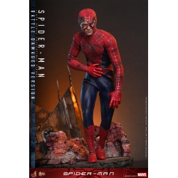 Spider-Man (Battle Damaged) par Hot Toys - figurine 1/6 de 30 cm - MMS859