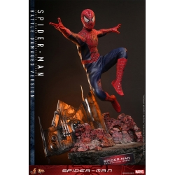 Spider-Man (Battle Damaged) by Hot Toys - MMS859 - Spider-Man 1/6 scale action figure