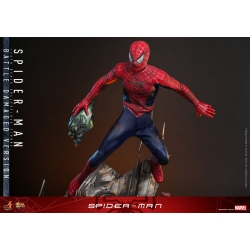 Spider-Man (Battle Damaged) by Hot Toys - MMS859 - Spider-Man 1/6 scale action figure