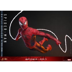 Spider-Man (Battle Damaged) by Hot Toys - MMS859 - Spider-Man 1/6 scale action figure