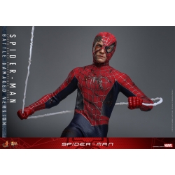 Spider-Man (Battle Damaged) by Hot Toys - MMS859 - Spider-Man 1/6 scale action figure