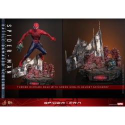Spider-Man (Battle Damaged) by Hot Toys - MMS859 - Spider-Man 1/6 scale action figure