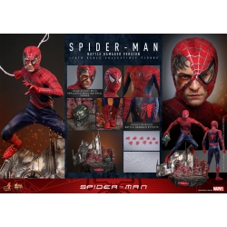 Spider-Man (Battle Damaged) par Hot Toys - figurine 1/6 de 30 cm - MMS859