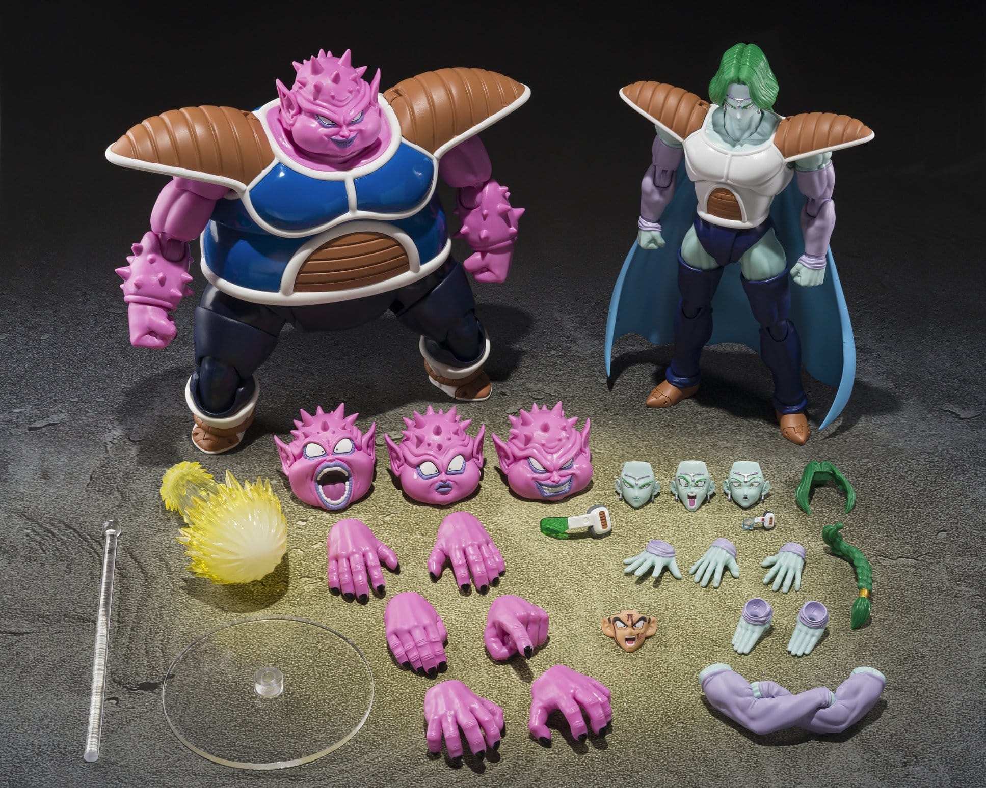 Dodoria et Zarbon (The Father Of Goku) SH Figuarts par Bandai Tamashii Nations - figurines Dragon Ball Z de 16 cm