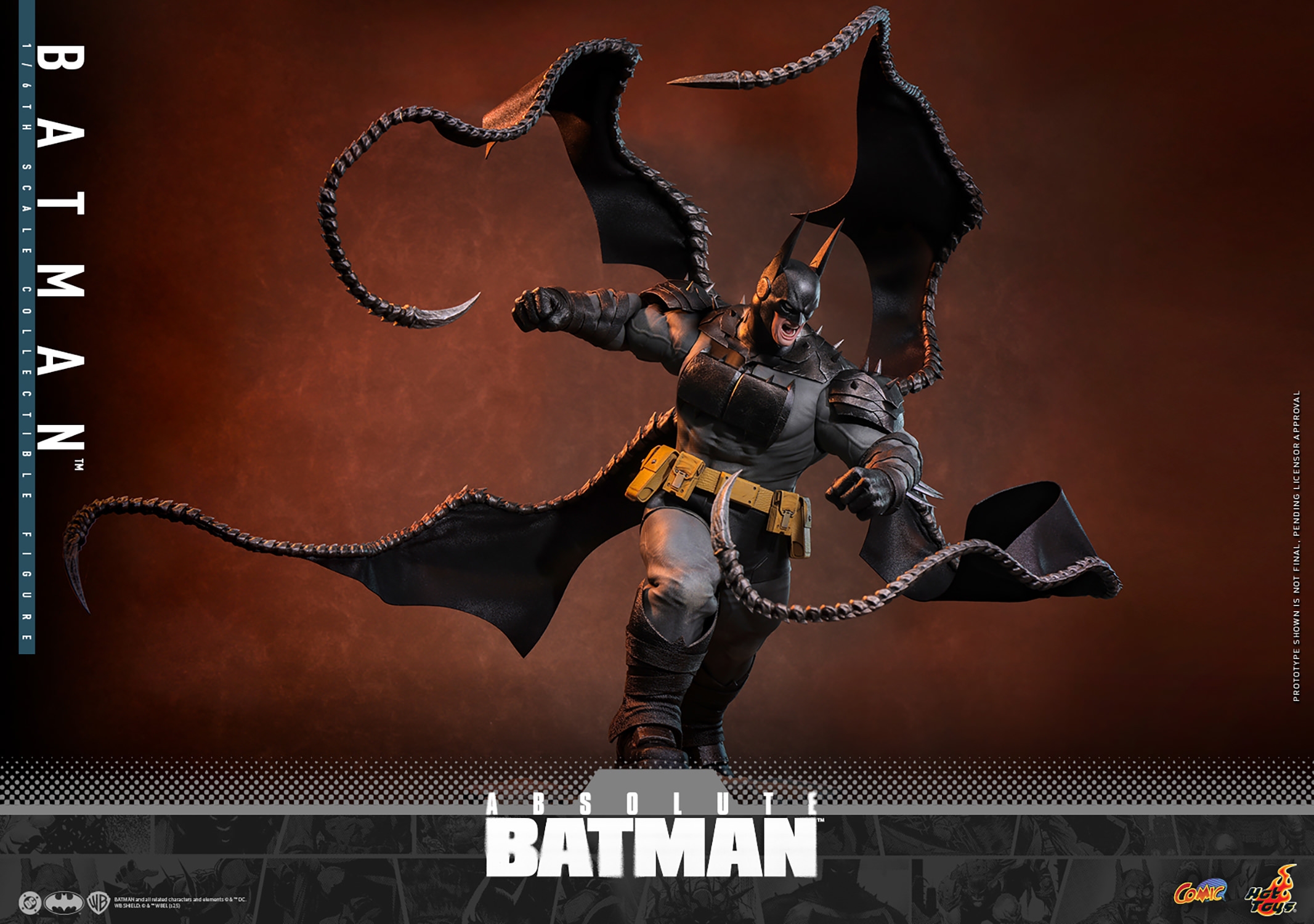 Batman par Hot Toys - figurine 1/6 Absolute Batman de 37 cm - CMS030