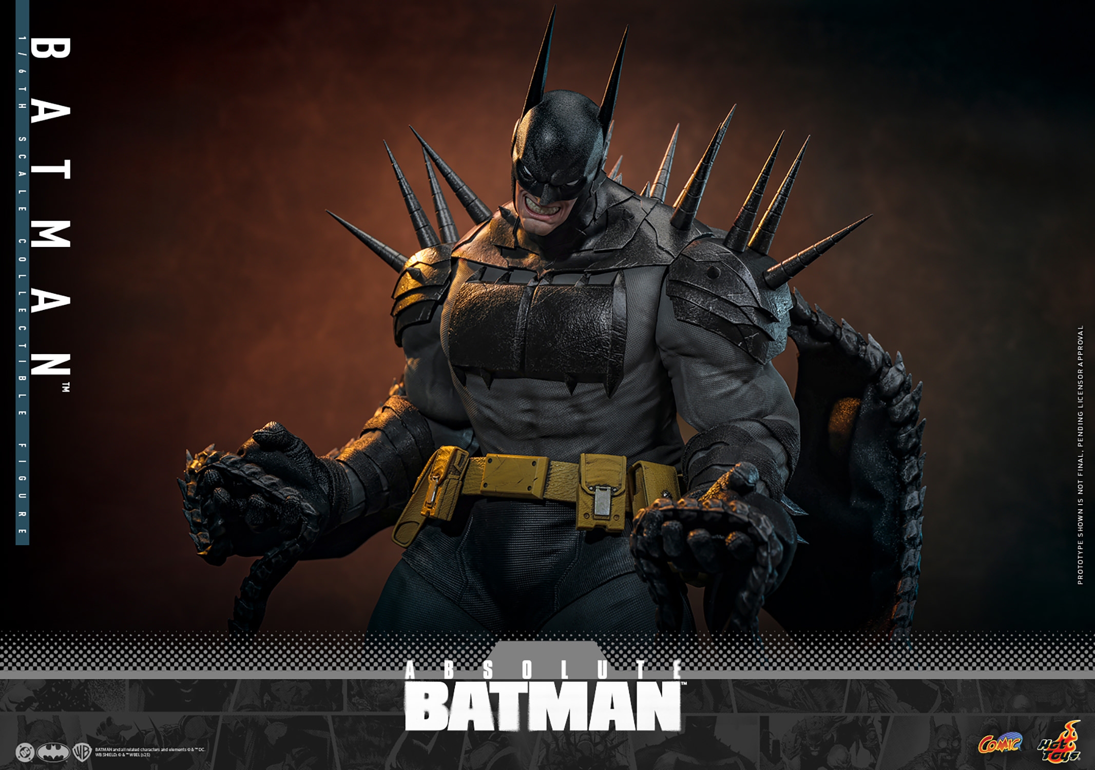 Batman par Hot Toys - figurine 1/6 Absolute Batman de 37 cm - CMS030
