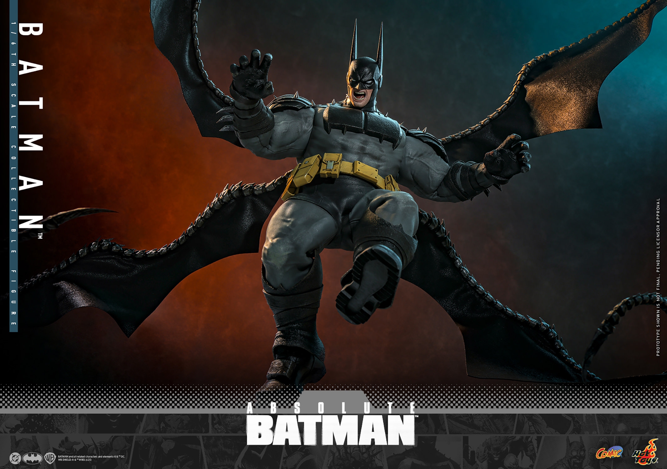 Batman par Hot Toys - figurine 1/6 Absolute Batman de 37 cm - CMS030