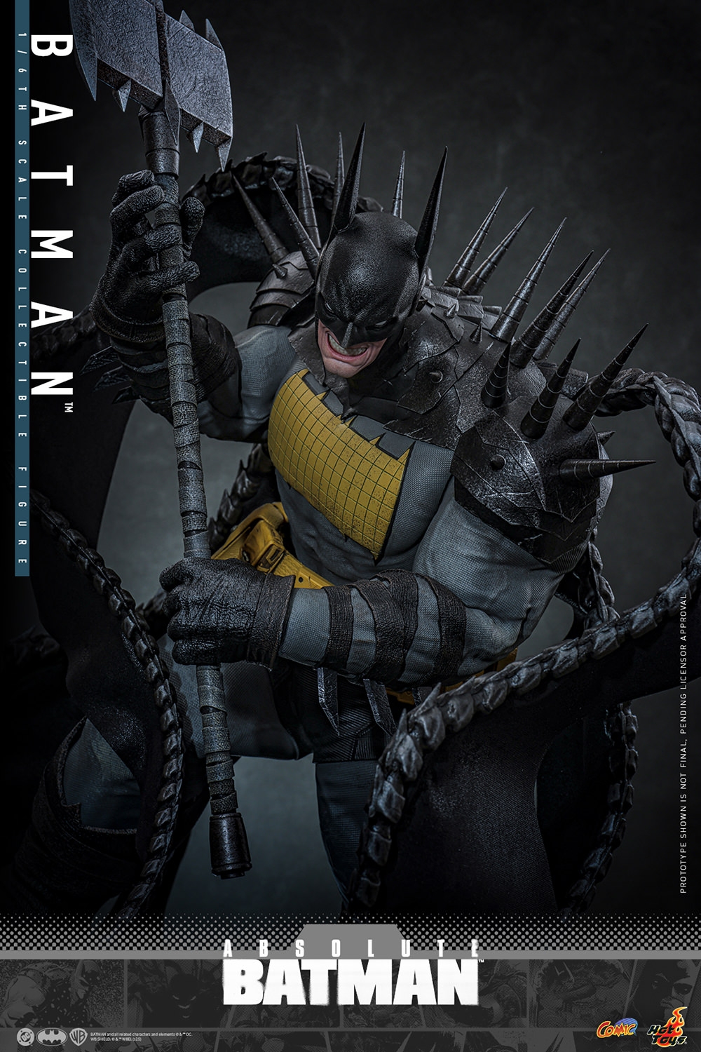 Batman par Hot Toys - figurine 1/6 Absolute Batman de 37 cm - CMS030