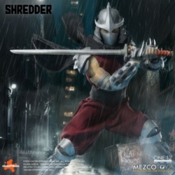 Shredder One:12 van Mezco - Teenage Mutant Ninja Turtles 1/12 schaal actiefiguur