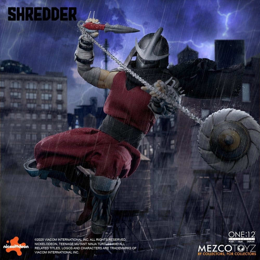 Shredder One:12 par Mezco - figurine 1/12 Tortues Ninja de 17 cm