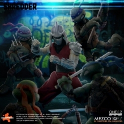 Shredder One:12 van Mezco - Teenage Mutant Ninja Turtles 1/12 schaal actiefiguur