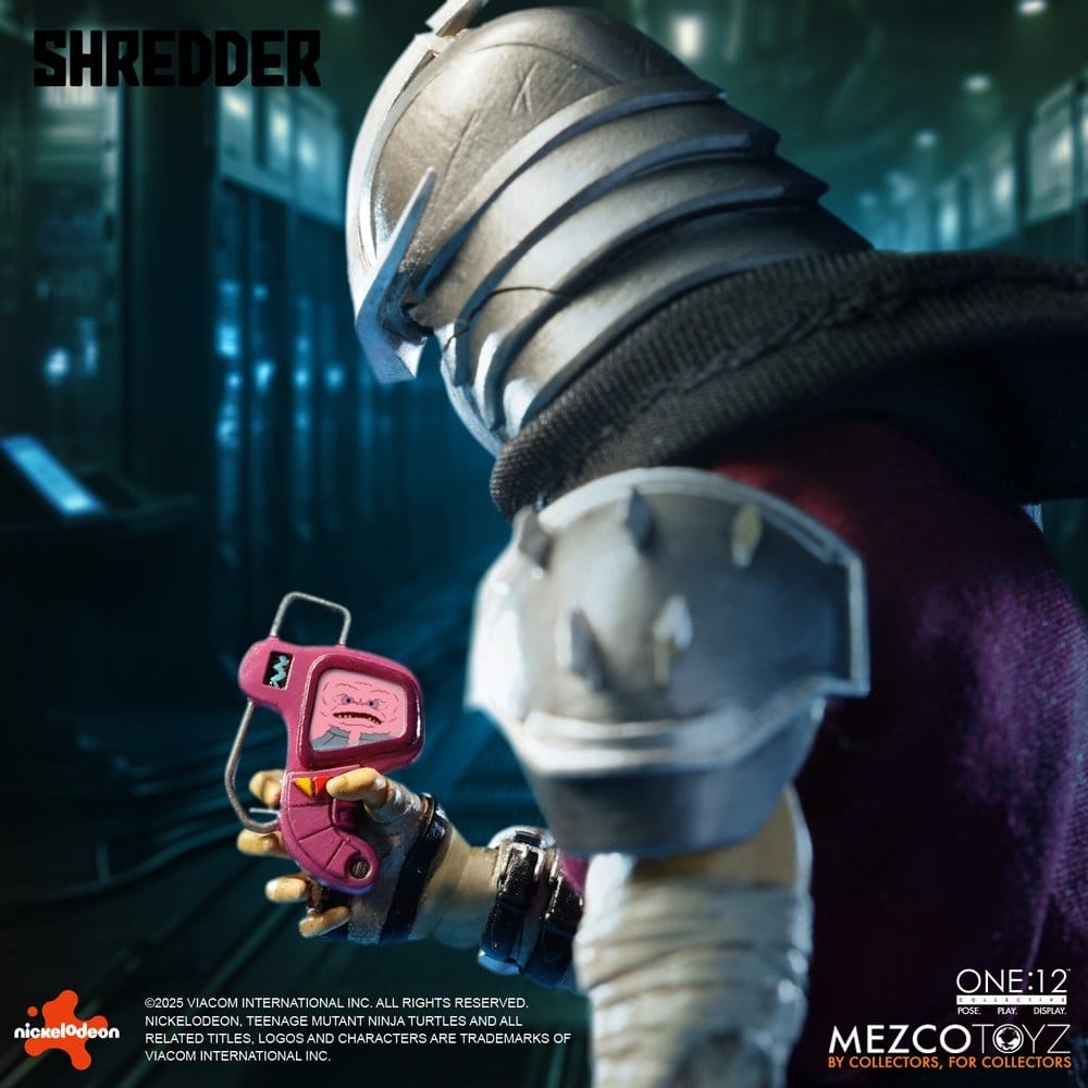 Shredder One:12 par Mezco - figurine 1/12 Tortues Ninja de 17 cm