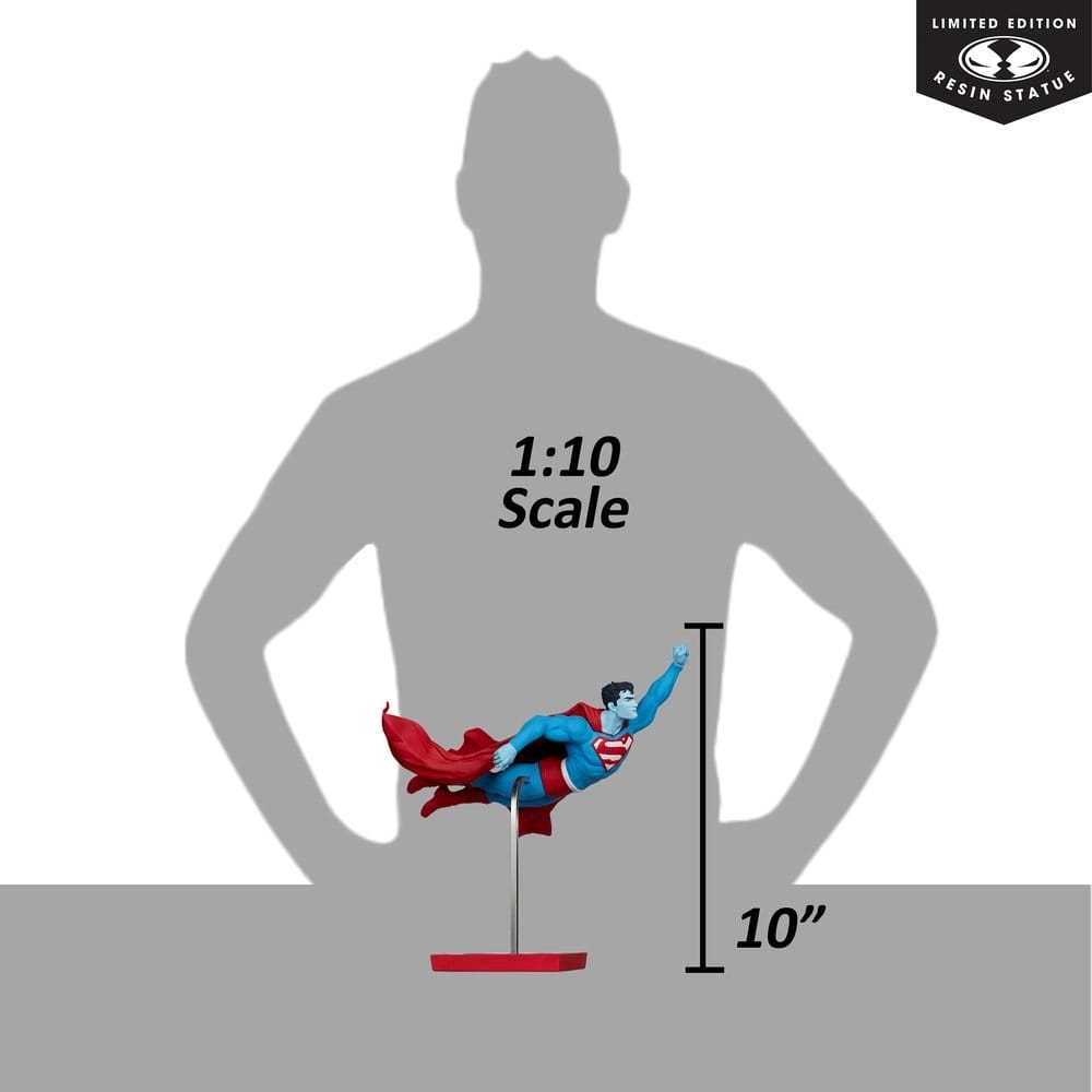 Superman (by Lee Bermejo) Red & Blue par McFarlane Toys - statue 1/10 DC Comics de 26 cm