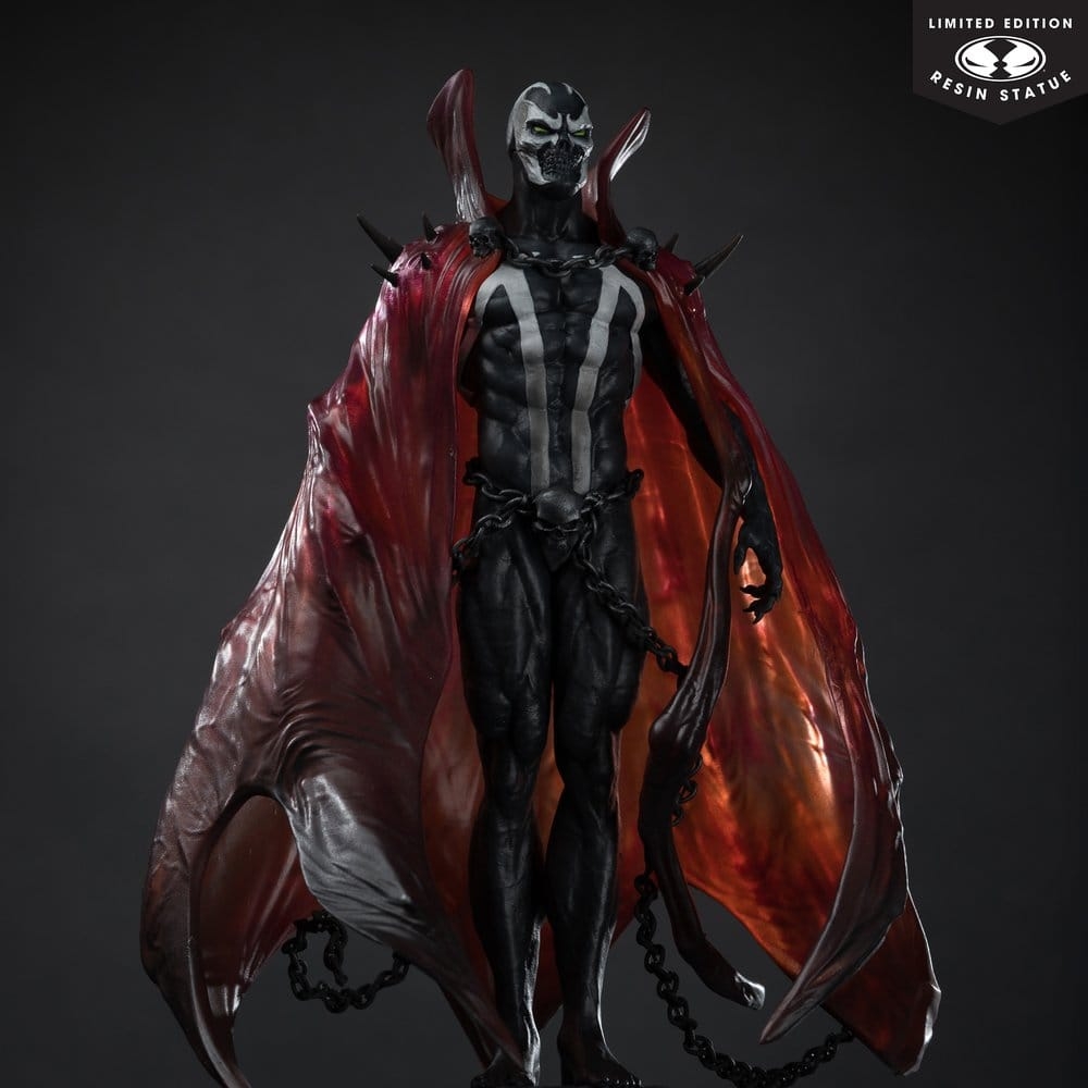 Spawn (by Pupeteer Lee) Black White & Red All Over par McFarlane Toys - statue 1/10 Image Comics de 26 cm