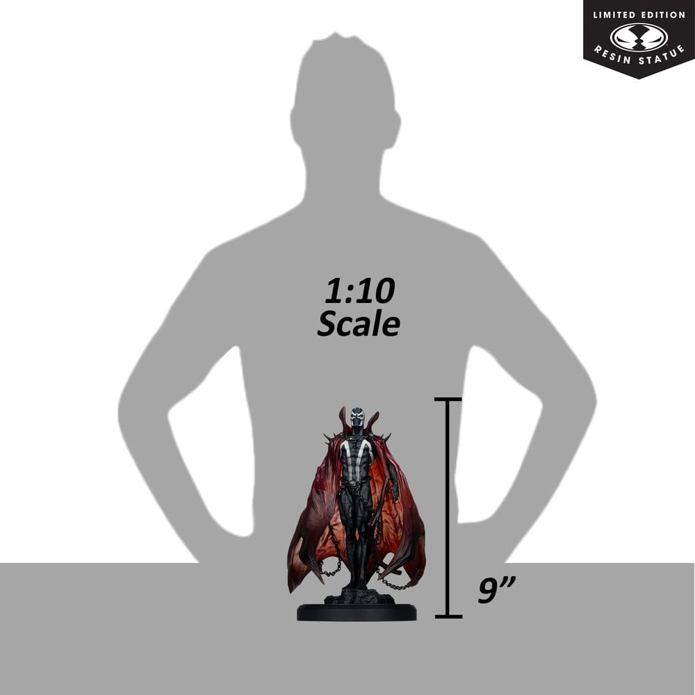 Spawn (by Pupeteer Lee) Black White & Red All Over par McFarlane Toys - statue 1/10 Image Comics de 26 cm