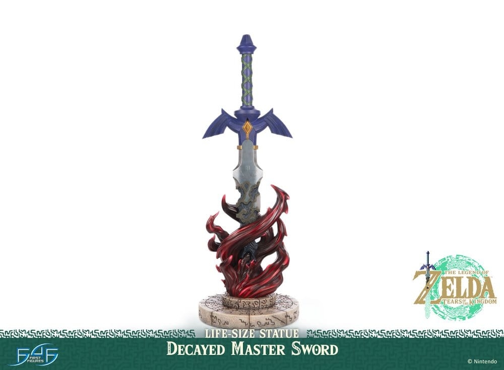Decayed Master Sword Life-Size by First 4 Figures F4F - The legend of Zelda : Tears of the kingdom 1/1 scale replica