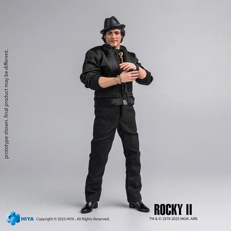 Rocky Exquisite Super Series par Hiya Toys - figurine 1/12 Rocky II de 16 cm