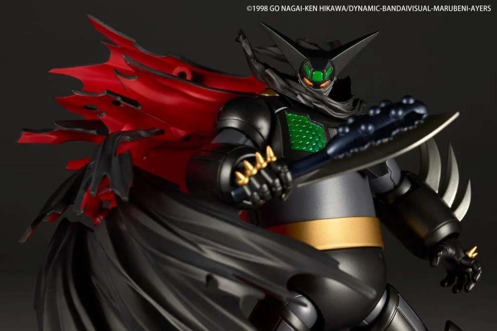 Black Getter Revoltech Amazing Yamaguchi by Kaiyodo - Shin Getter Robo: The Last Day of the World 16 cm action figure