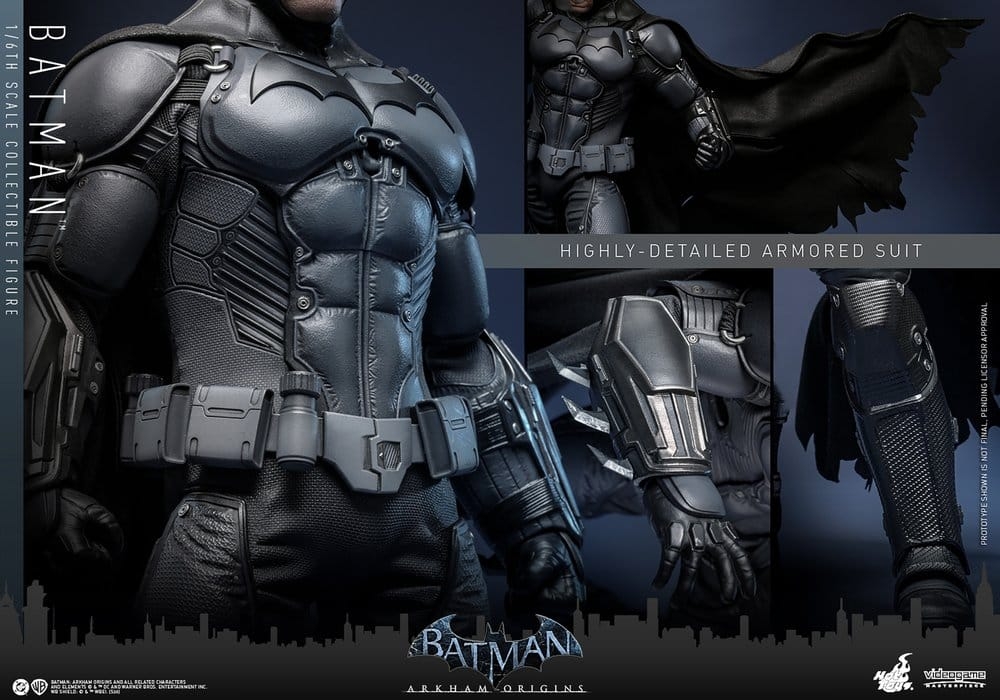 Batman by Hot Toys - VGM83 - Batman : Arkham Origins 1/6 scale action figure